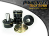 Tylna tuleja mocowania tylnej ramy pomocniczej  Powerflex Black Series Seat Altea 5P (2004-) PFR85-528BLK