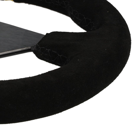 QSP 3 spoke suede handlebars 285mm flat