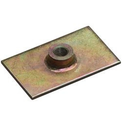 OMP nut plate for belt attachment