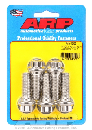 ARP Bolt Kit M12 X 1.75 X 35 SS 12PT