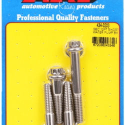 ARP SB Chevy 12pt short water pump bolt kit