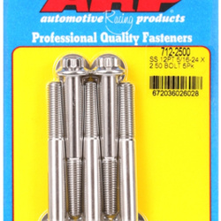 ARP "5/16""-24 x 2.500 12pt SS bolts" (5pcs)