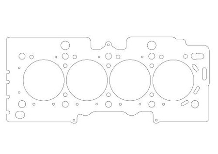 Athena MLS Head gasket Peugeot 1.6L 16V TU5JP4 TH.1,3mmD.80m