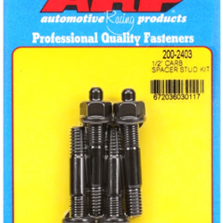 ARP "1/2"" carburetor spacer stud kit 2.225"" OAL"