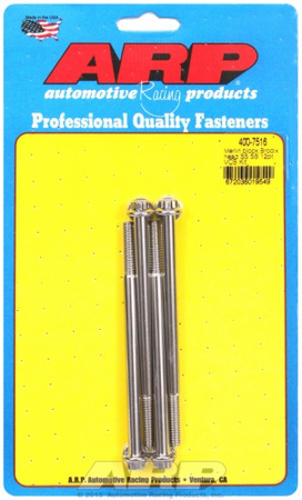 Śruby ARP Merlin block. Brodix head SB 12pt valve cover bolt kit