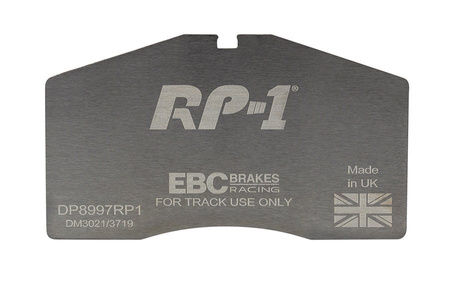 DP8997RP1 - Zestaw wyścigowych klocków hamulcowych seria RP-1 Racing EBC Brakes