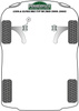 Front Anti Roll Bar Link Bush Kit Powerflex Polyurethane Bush Heritage Collection Seat Leon Models Leon MK1 1M (1999-2005) Leon & Cupra Mk1 Typ 1M 2WD (1999-2005) PFF85-412H
