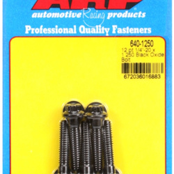 Śruby ARP "1/4""-20 x 1.250 12pt black oxide bolts" (5pcs)