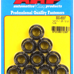 ARP M12 x 1.25 12pt nut kit (10pcs)
