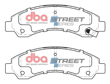 Brake Pads Street Series Ceramic front - DB2061SS GREAT WALL Steed
