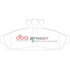 Klocki hamulcowe tylne DBA Brake Pads Street Performance - DB1086SP