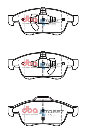 Bremsbeläge vorne DBA Brake Pads Street Series Ceramic - DB2276SS DACIA Dokker Van Duster Lodgy NISSAN Juke 2nd Gen RENAULT Captur 1st Clio Mk5 Fluence Megane CC Mk3 Coupe Estate Sport Tour Hatch Scenic Zoe