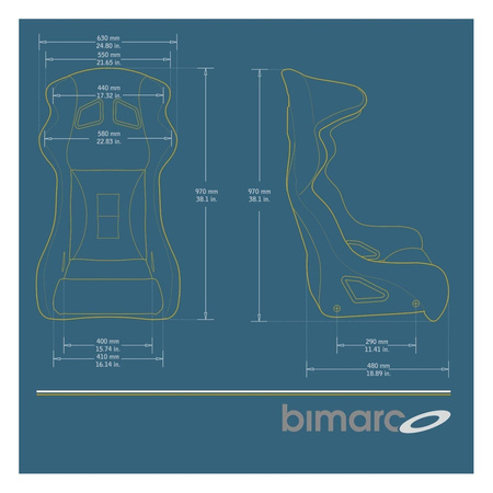 Autokėdutė BIMARCO MATRIX FIA