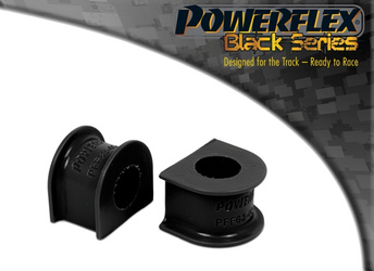 Priekiniai apsaugos nuo riedėjimo strypo laikikliai 24mm Powerflex poliuretano įvorė Black Series Rover 200 (1995 - 1999), 25 (1999 - 2005) PFF63-404-24BLK