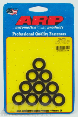 Śruby ARP  "M12 ID .875" OD .120"TH black washers (10pcs)