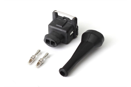 Haltech Wtyczka i piny Haltech - Bosch EV1 (kwadratowa), 2-pin Junior Timer - HT-030300