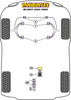 Tuleja dolnego mocowania silnika  Powerflex Road Series MG MGTF (2002-2009) PFR34-232