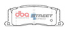 Brake Pads Street Series Ceramic rear - DB1213SS TOYOTA Estima Lucida Previa