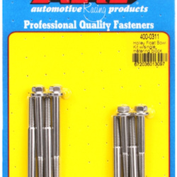 Śruby ARP Holley Float Bowl kit w/single metering block