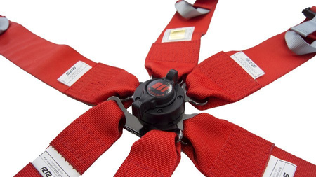 RRS R6 FIA biztonsági övek - 6 pontos 3"