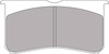 Ferodo Racing DS3000 brake pad front FRP3116R FORD Fiesta 5 