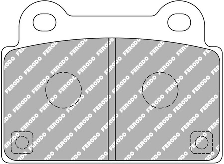 Ferodo Racing DS2500 brake pad rear FCP4168H MITSUBISHI LANCER Saloon CY/Z_A 