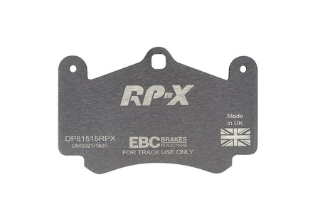 DP81515RPX - Zestaw wyścigowych klocków hamulcowych seria RP-X Racing EBC Brakes