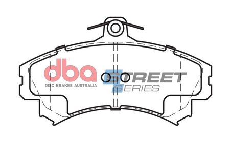 Brake Pads Street Series Ceramic front - DB1402SS MITSUBISHI Carisma Colt Spacestar PROTON Malaysia and Philippines Waja Impian Jumbuck VOLVO S40 V40 Mk1