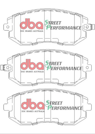 Brake Pads Street Performance ECE R90 certified Hawk HB432x.661 front - DB1491SP SUBARU BRZ Forester SG5 Impreza Sport Legacy BL5 BLD BP5 BPD BRD Outback XV TOYOTA GT86