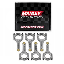 Manley hajtókar készlet a következőkhöz Nissan 3.0L RB30E H-Beam Conrod Set 5.995 Length 14018R-6