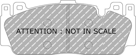 Ferodo Racing DS2500 brake pad front FCP4712H BMW 2 Coupe F22 F87 5 F10 F18 6 Convertible F12 F13 Gran F06,