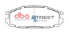 Brake Pads Street Series Ceramic rear - DB1146SS NISSAN Patrol Y60