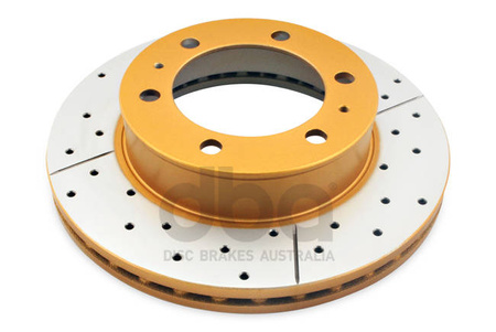DBA disc brake Street Series - X-GOLD front - DBA2714X TOYOTA Fortuner AN50 Hi-Lux Double Cab KUN25 Extra Single AHT KUN26 MRO