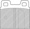 Ferodo Racing DS3000 Hinterradbremsbelag FCP93R ALFA ROMEO 75 Alfetta Giulietta GTV Spider PORSCHE 914