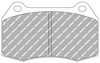 Ferodo Racing DSUNO priekinės stabdžių kaladėlės FCP1298Z BMW 5 E34 7 E38 E65 E66 E67 8 E31 FERRARI 550 FIAT Coupe FA/175 MASERATI 3200 GT Quattroporte V Spyder Coupe' NISSAN Skyline