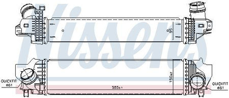 Intercooler Forge do Mini F54/F55/F56 Cooper S, D i SD wersja 2 ulepszona - FMINTMF56