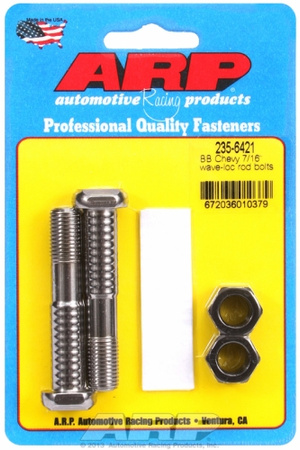Zestaw śrub korbowodu ARP 235-6421 "BB Chevy 7/16"" wave-loc rod bolts" Chevrolet Big Block