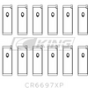 Panewki korbowodowe King Racing NISSAN RB25DET, RB26DETT - CR6697XP.026