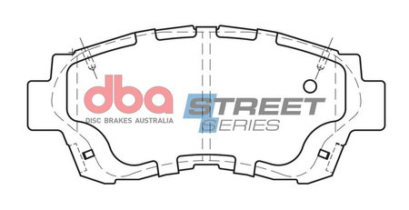 Klocki hamulcowe przednie DBA Brake Pads Street Series Ceramic - DB1209SS TOYOTA Altezza SXE10
