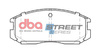 Brake Pads Street Series Ceramic front - DB1277SS DAIHATSU Extol Terios MITSUBISHI Colt Lancer Libero PROTON Compact Gen-2 Persona Satria Wira