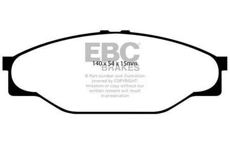 DP787 -EBC Brakes ULTIMAX2 sorozatú fékbetét készlet
