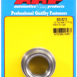 ARP -12 female O ring steel weld bung