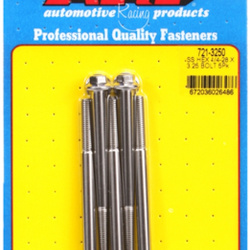 Śruby ARP "1/4""-28 x 3.250 hex SS bolts" (5pcs)
