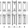 King pagrindinio guolio apvalkalas NISSAN RB25DET - MB7008XPC0.25