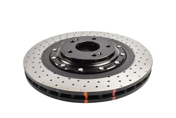 DBA disc brake 5000 series - Cross Drilled/Dimpled front - DBA53148BLKXD HYUNDAI i-30 N PD