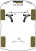 Tuleja stabilizatora przód 20mm   Powerflex Black Series Hyundai i40 (2011 - 2020) PFF26-103-20BLK