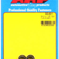 ARP M8 x 1.25 12pt nut kit (2pcs)