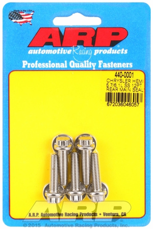 ARP Chrysler hemi 5.7/6.1L SS 12pt rear main seal plate bolt