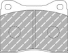 Ferodo Racing DS2500 brake pad front FCP399H BMW 2500-3.3 E3 5 E12 E28 6 E24 7 E23 FORD Sierra Cosworth Sapphire GINETTA G 40 40R LAMBORGHINI Contach Diablo Jalpa Urraco MASERATI 222 228 420 422 425 430 Biturbo,