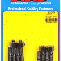 ARP "2"" drilled carburetor spacer stud kit"